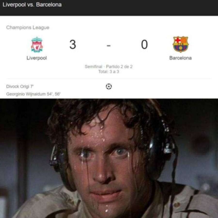 Liverpool, Messi y los memes que destrozan al Barcelona por su eliminación en Champions