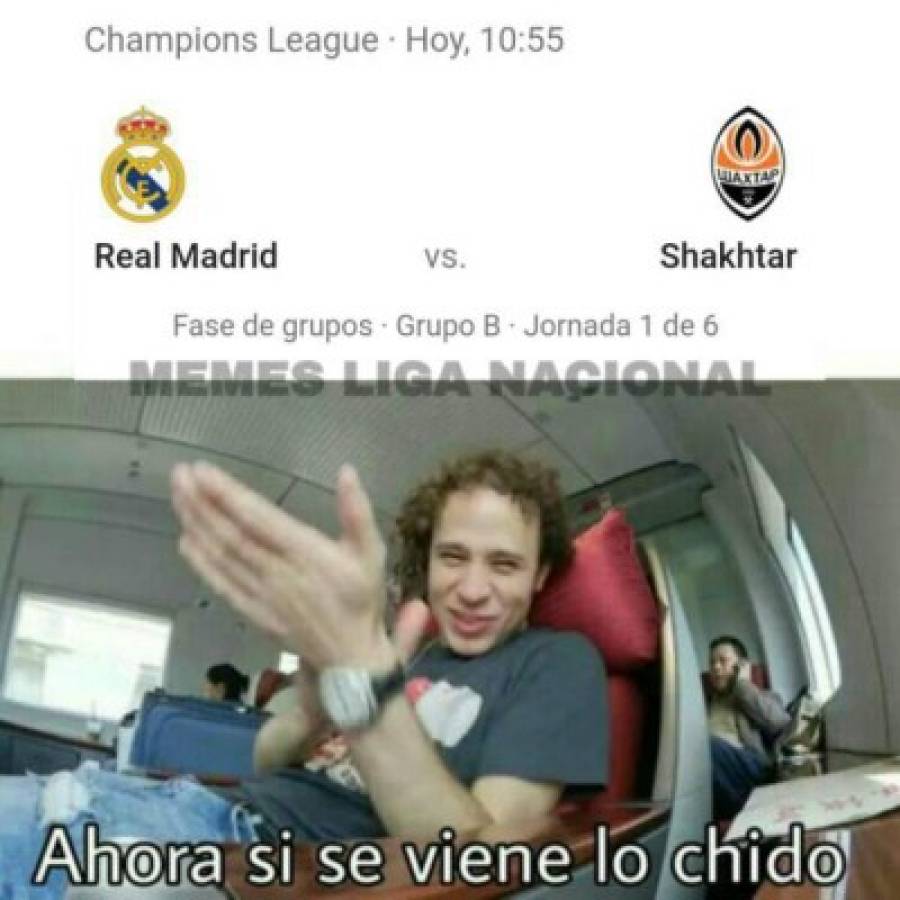 'Trituran' al Real Madrid con memes tras la derrota en Champions ante el Shakhtar