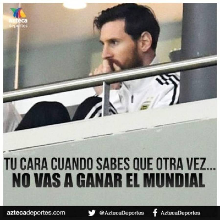 MEMES: Hacen pedazos a Argentina y a Messi tras la goleada recibida ante España