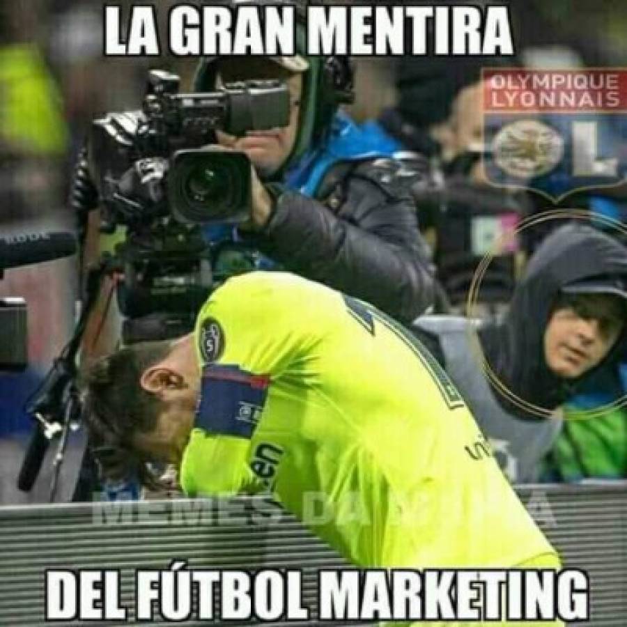 Los memes alaban a Messi, pero destrozan al Barcelona por una nueva ayuda arbitral