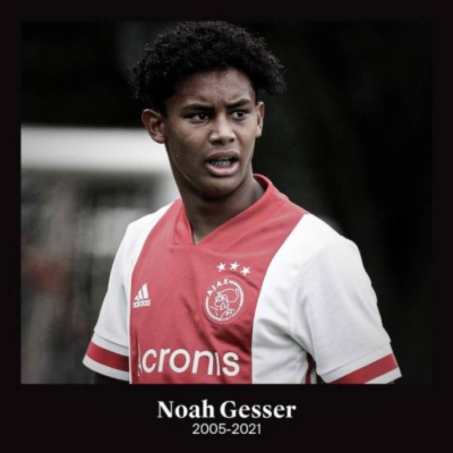 Otra tragedia en el Ajax: Así era Noah Gesser, la promesa de club que murió junto a su hermano