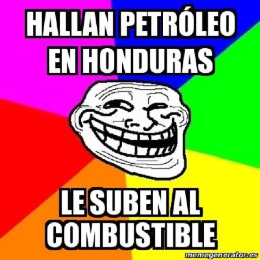 MEMES: Hondureños toman con gracias el tema del supuesto petróleo en El Progreso