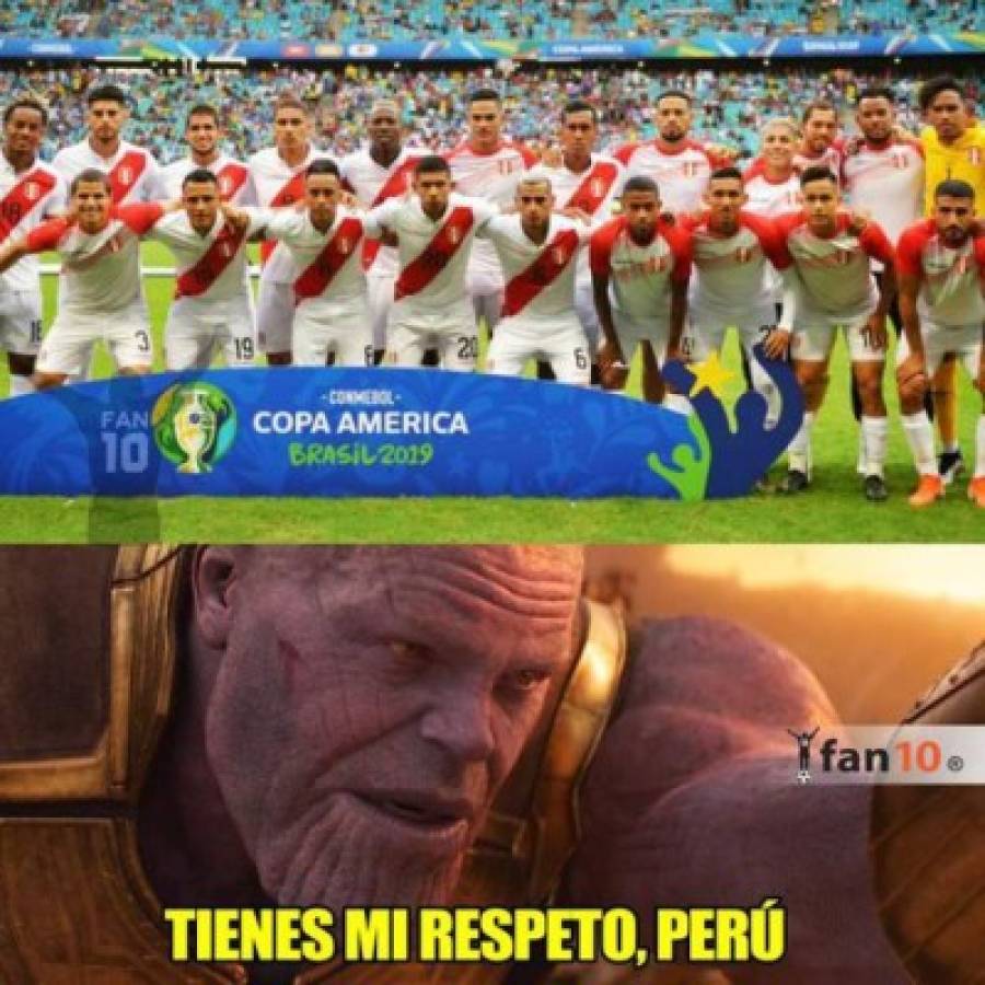¡Para morir de risa! Los memes atacan a Perú tras perder contra Brasil en la Copa América