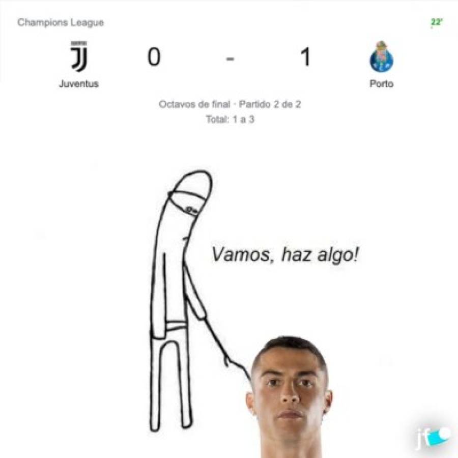 Los memes destrozan a Cristiano Ronaldo y a la Juventus tras quedar otra vez eliminados de la Champions