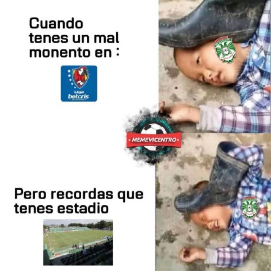 Marathón perdió el Clásico ante Real España y lo memes lo revientan por su mala racha en el Apertura
