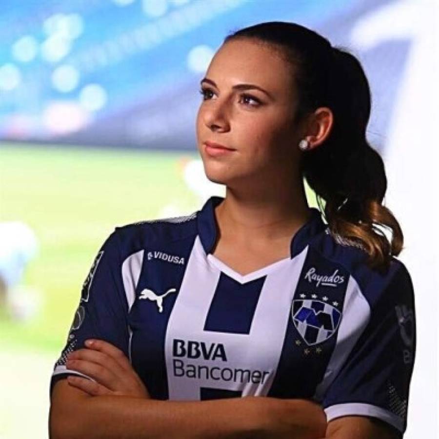 Pamela Verdirame, la guapa goleadora del Monterrey