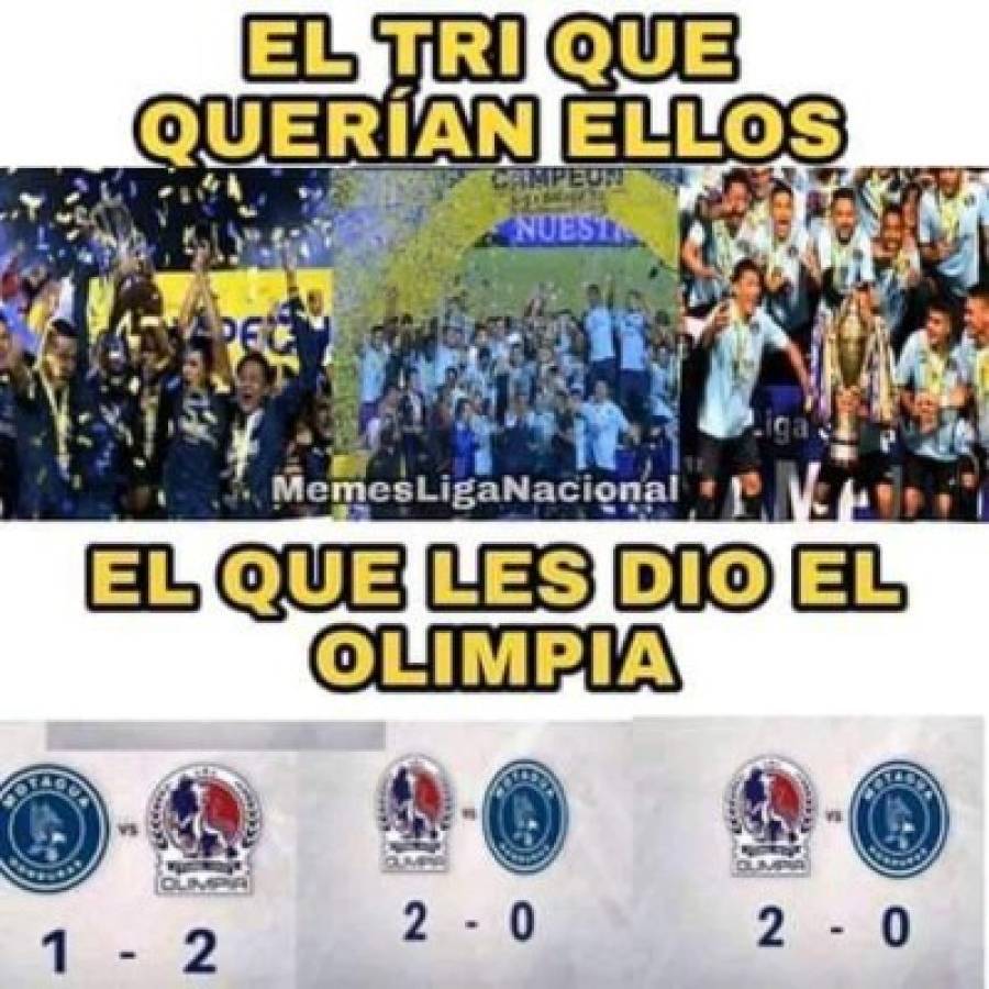 Memes: Olimpia se corona campeonísimo y Motagua es azotado con burlas en redes    