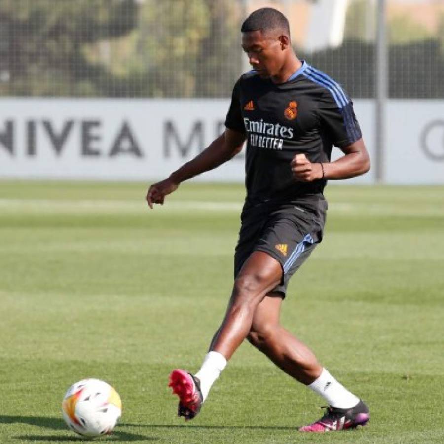 Así fue el primer entrenamiento de Alaba en el Real Madrid: Su mejor amigo y risas con Ancelotti