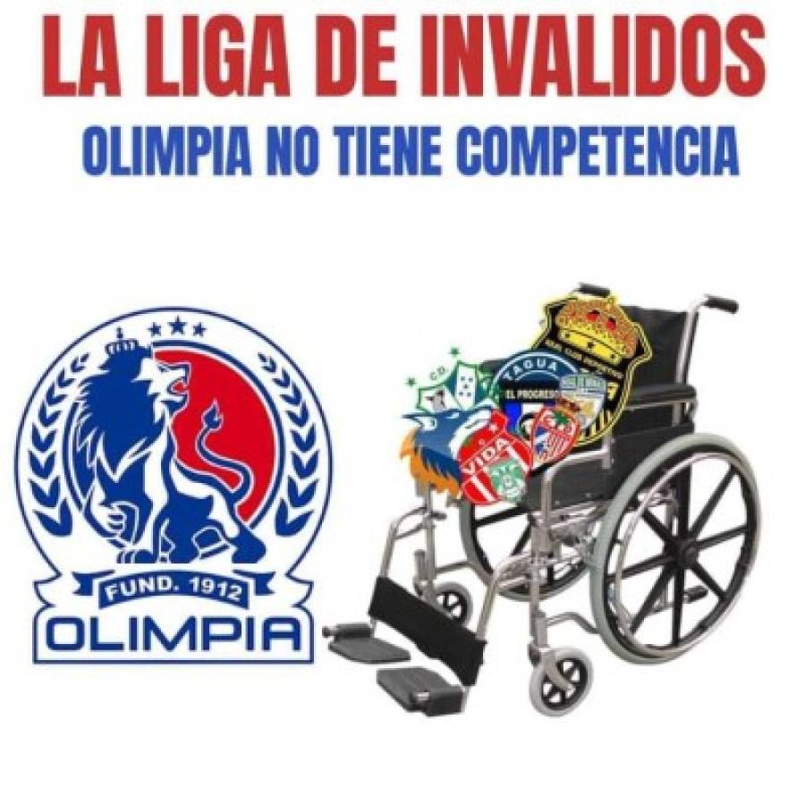 Olimpia y Motagua, protagonistas de los memes tras la jornada 12, Real España no se salva