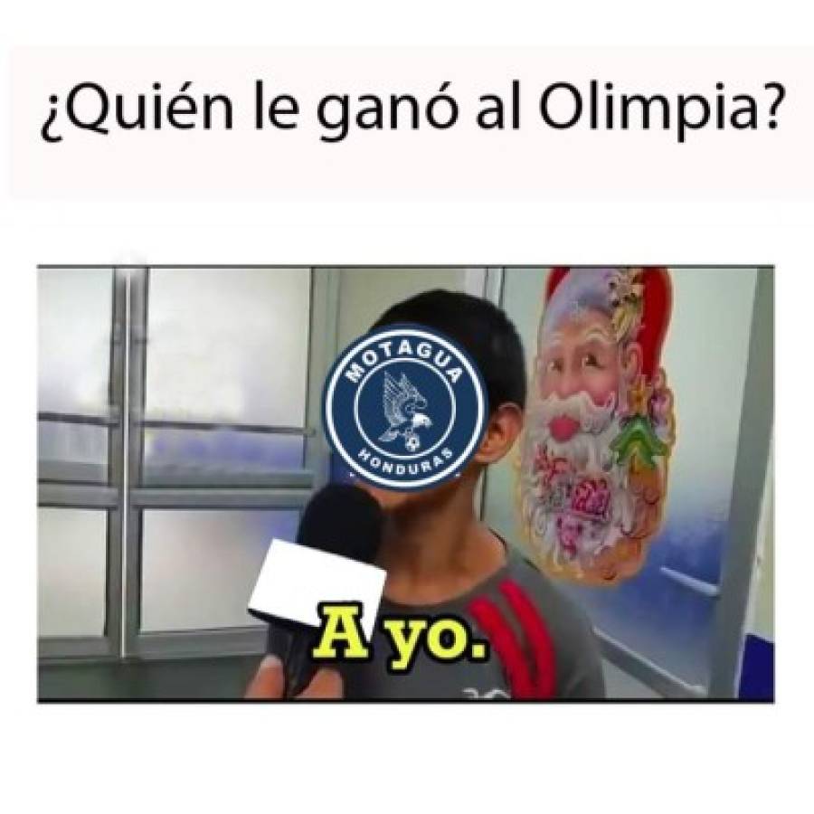 Olimpia cae ante Motagua y es atacado con divertidos memes