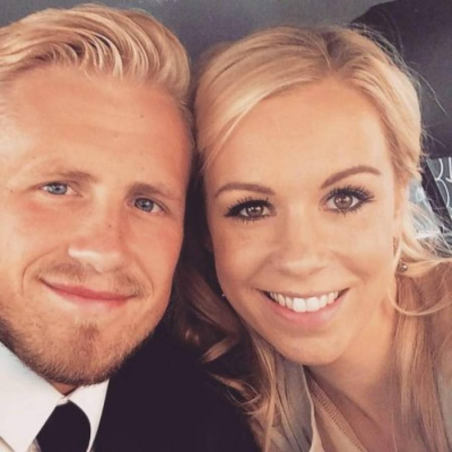 FOTOS: La bella esposa e insipiración del portero danés Kasper Schmeichel en Rusia 2018