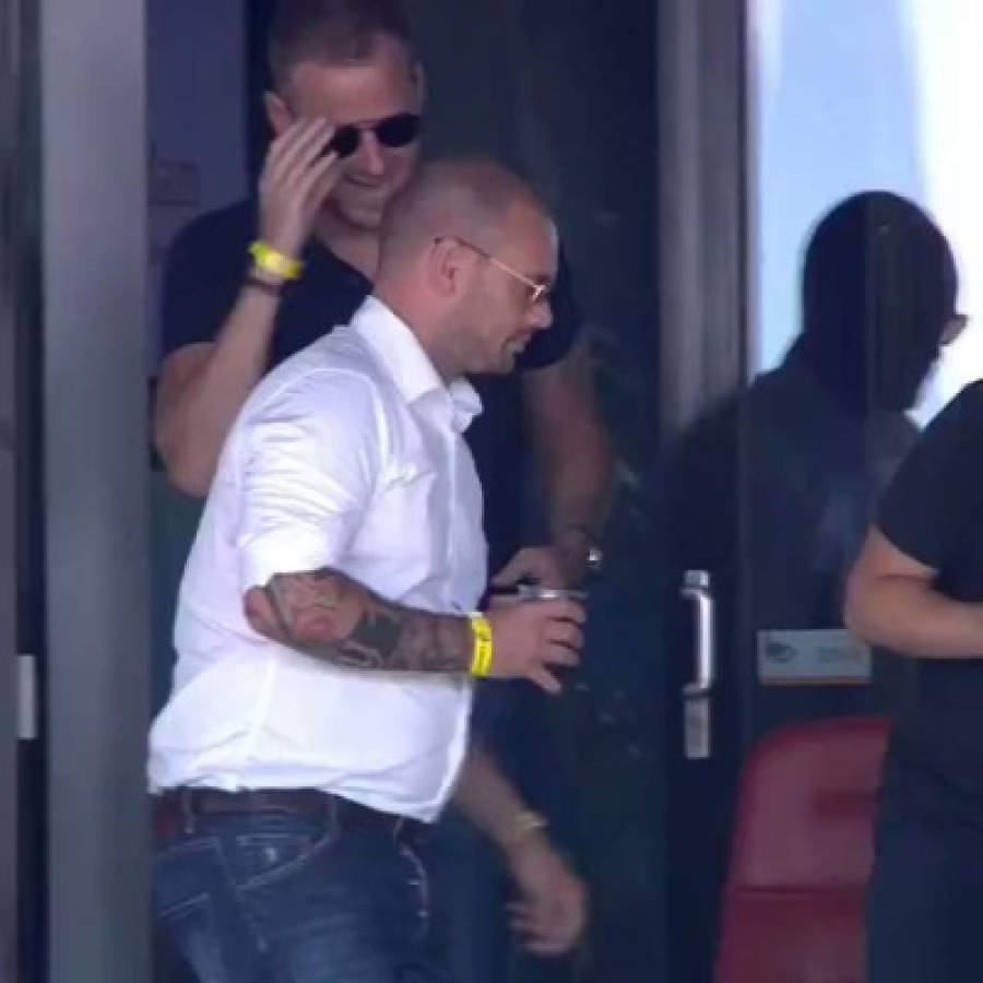 Impactante: Así luce ahora Wesley Sneijder a dos semanas de anunciar su retiro