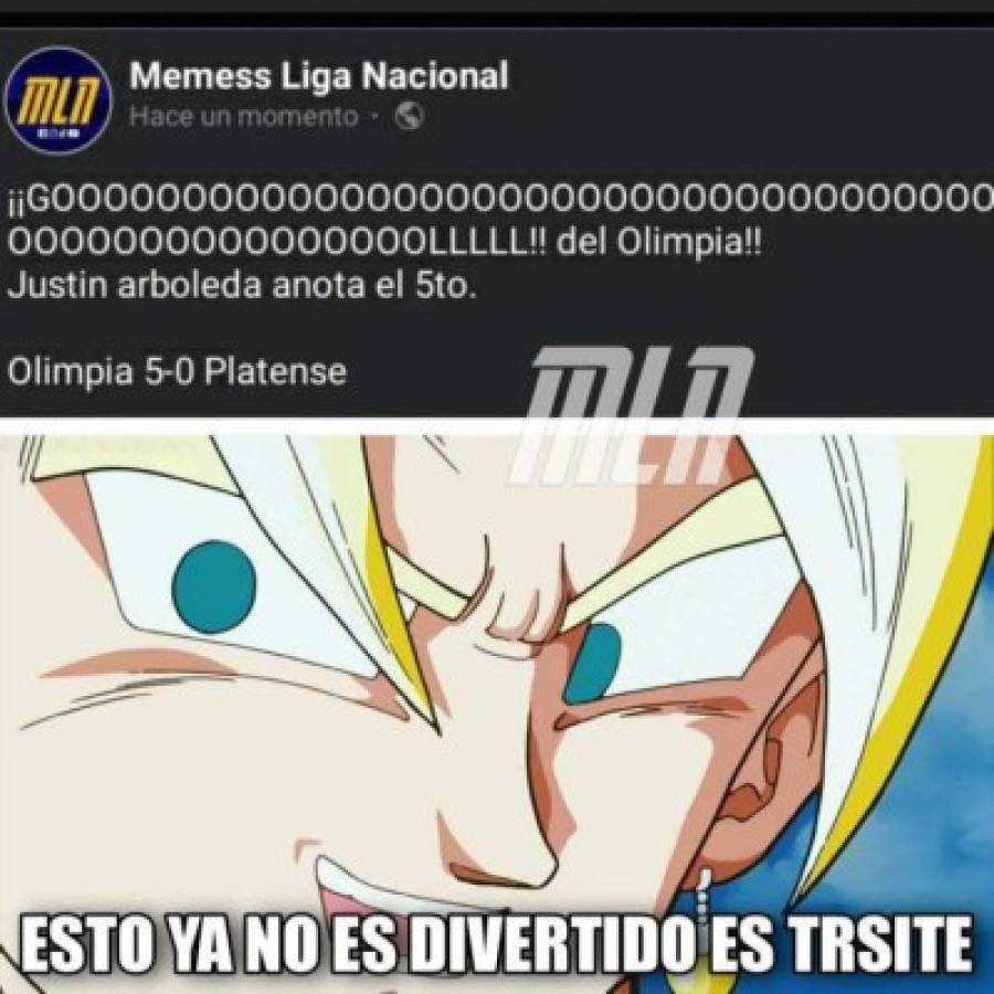 Los memes hacen pedazos a Motagua por el empate ante el Vida y alaban a Olimpia por su paliza a Platense