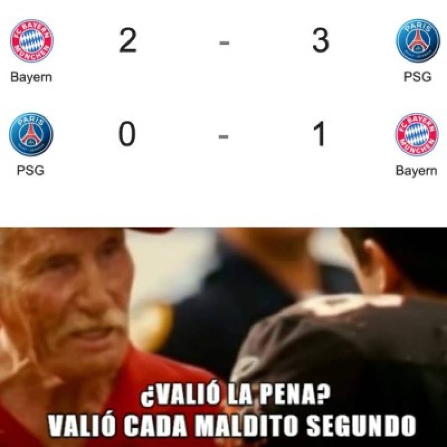 PSG eliminó al Bayern Múnich: los memes vuelan las redes tras la brutal eliminatoria en Champions