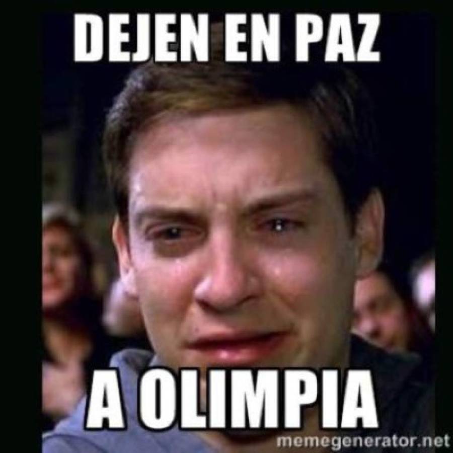 Real España y Olimpia caen y son atacados con divertidos memes