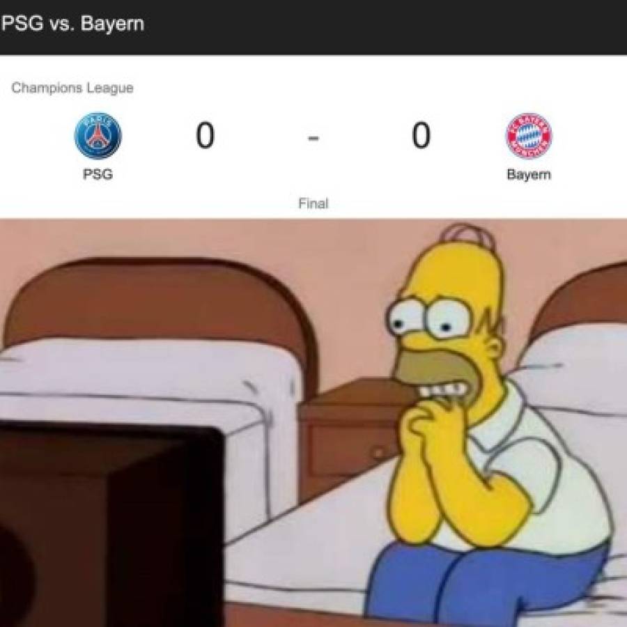 Los memes destrozan a Neymar, Mbappé y al PSG tras perder la final de la Champions League