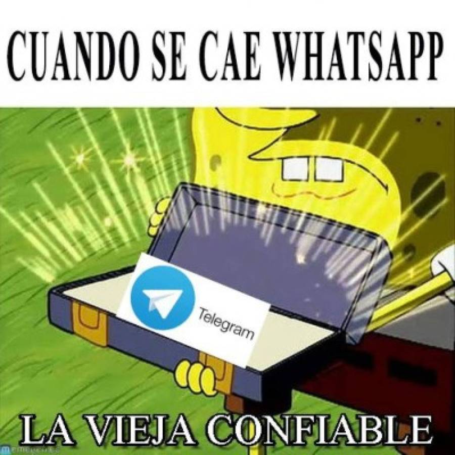 ¡Acribillan con crueles memes a Whatsapp por caída a nivel mundial!