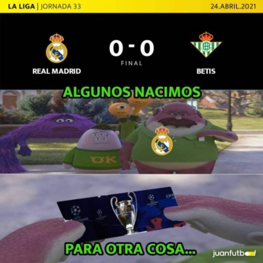 Real Madrid no pudo frente al Betis y los memes lo destrozan en las redes sociales; Hazard es la gran víctima