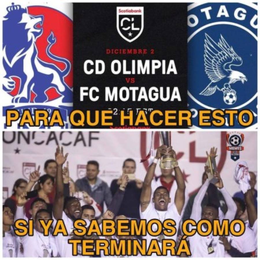 Los memes trituran a Motagua y Diego Vázquez por quedar eliminados de la Liga Concacaf a manos de Olimpia  