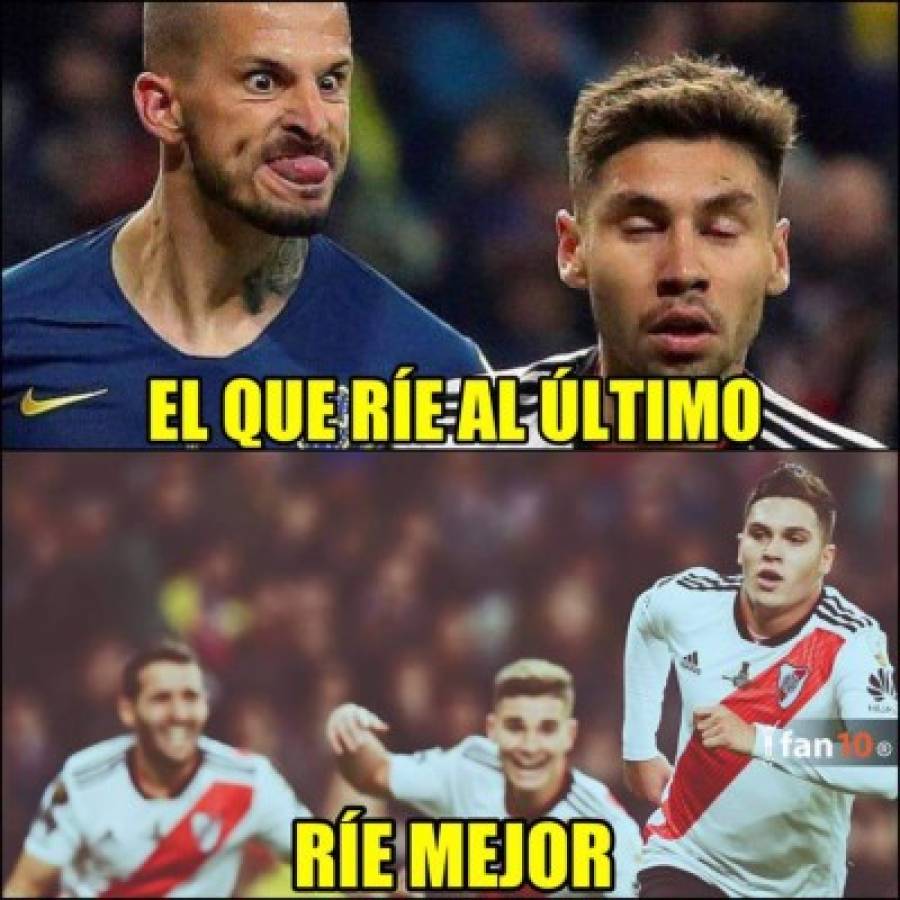 Los memes se burlan de Boca tras perder contra River en el Bernabeú