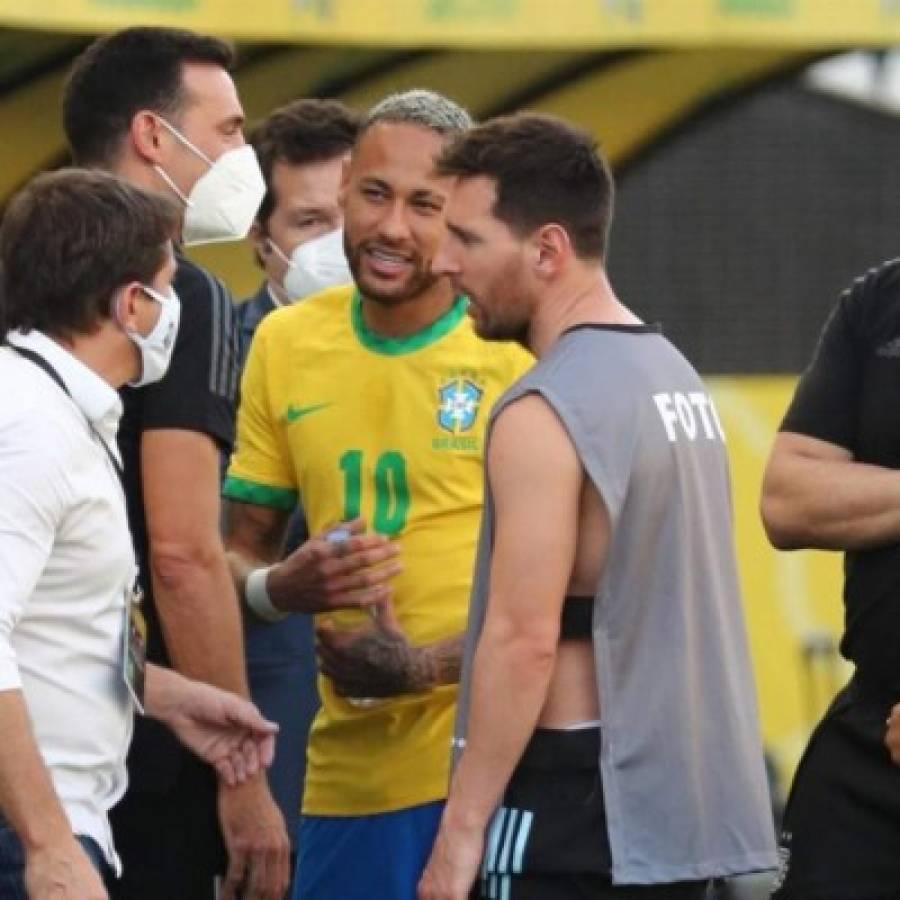 Revelaron por qué Messi salió con un chaleco de fotógrafo durante el escándalo de Brasil-Argentina