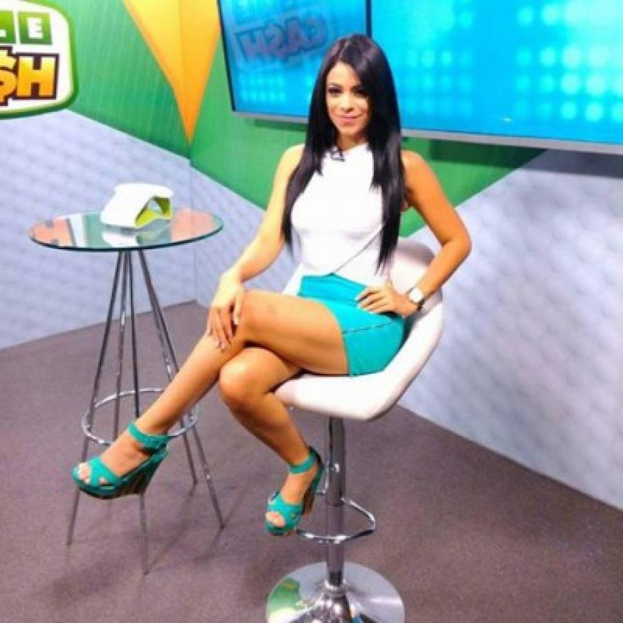 Tuty Santamaría, la hermosa presentadora salvadoreña