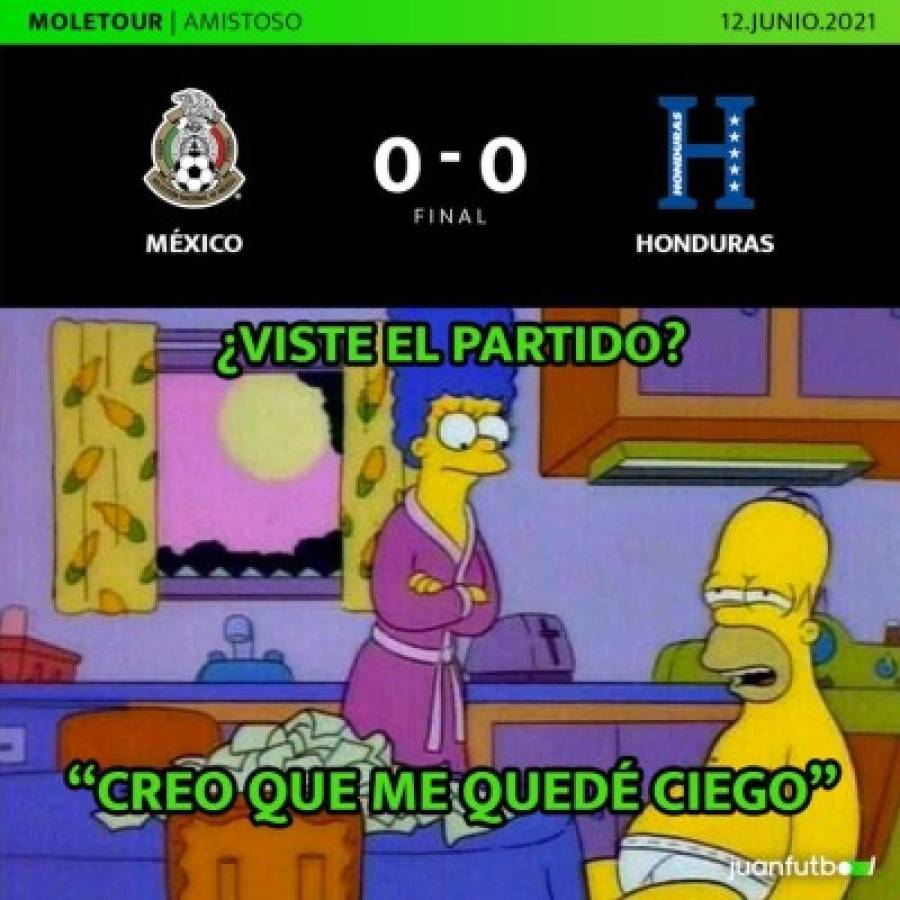 ¡Se durmieron! Las redes explotan con divertidos memes por el empate de Honduras ante México