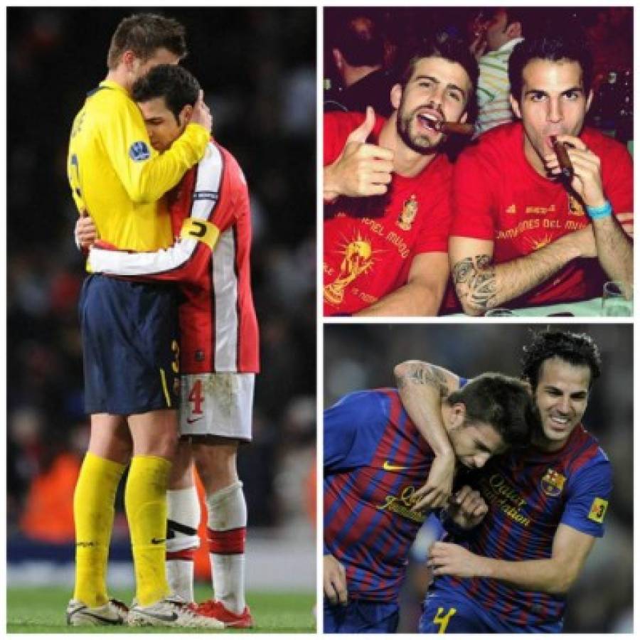 Los mejores amigos en el mundo del fútbol