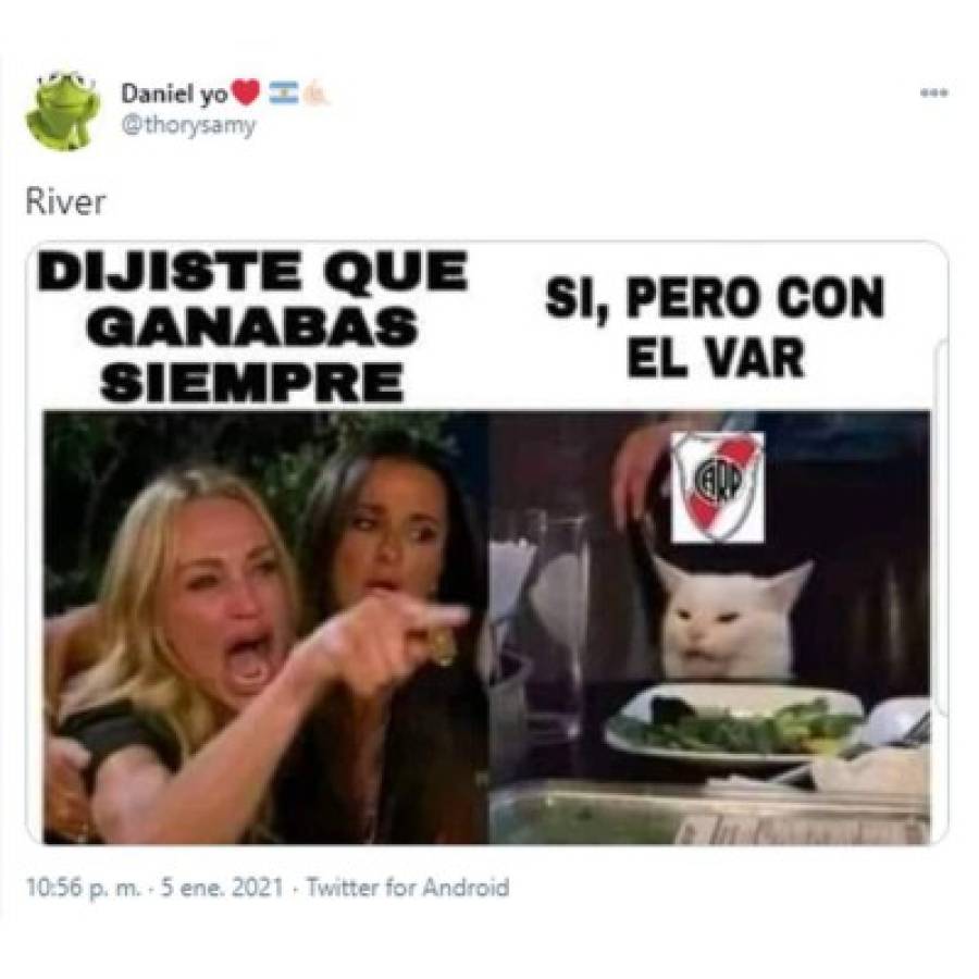 Los memes destrozan a River Plate tras la goleada recibida por el Palmeiras en la Libertadores