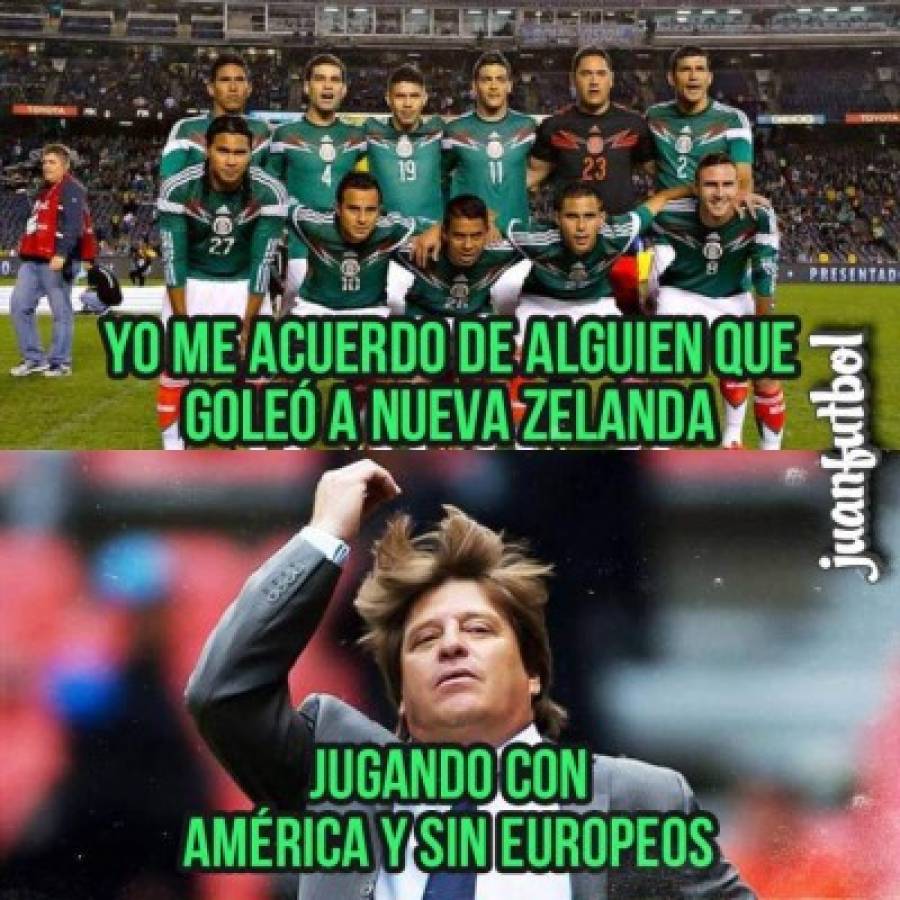 Imperdibles: Los mejores memes del México-Nueva Zelanda en la Copa Confederaciones