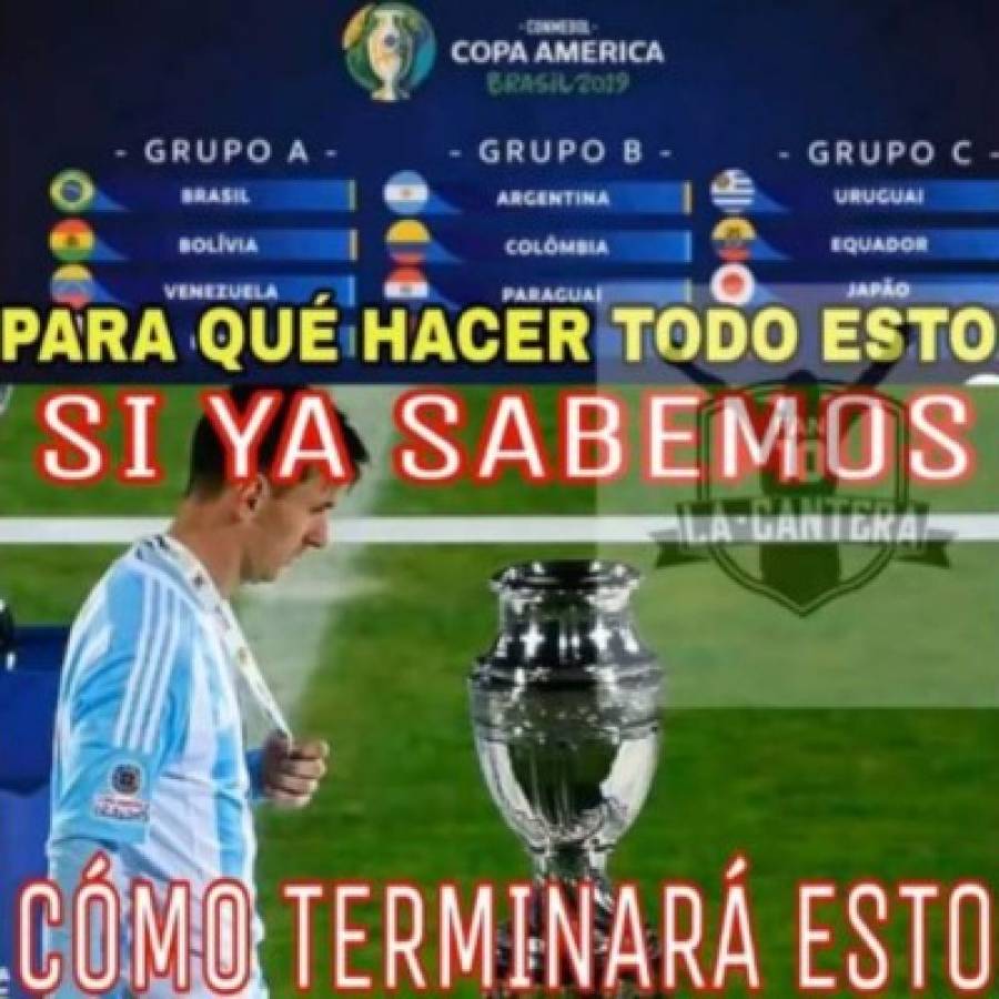 Memes atacan a Messi y ridiculizan a Argentina tras perder ante Colombia