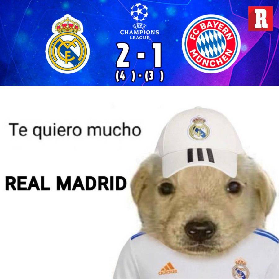 Real Madrid despachó al Bayern de la Champions y estallaron los memes: ¡burlas al Barcelona!