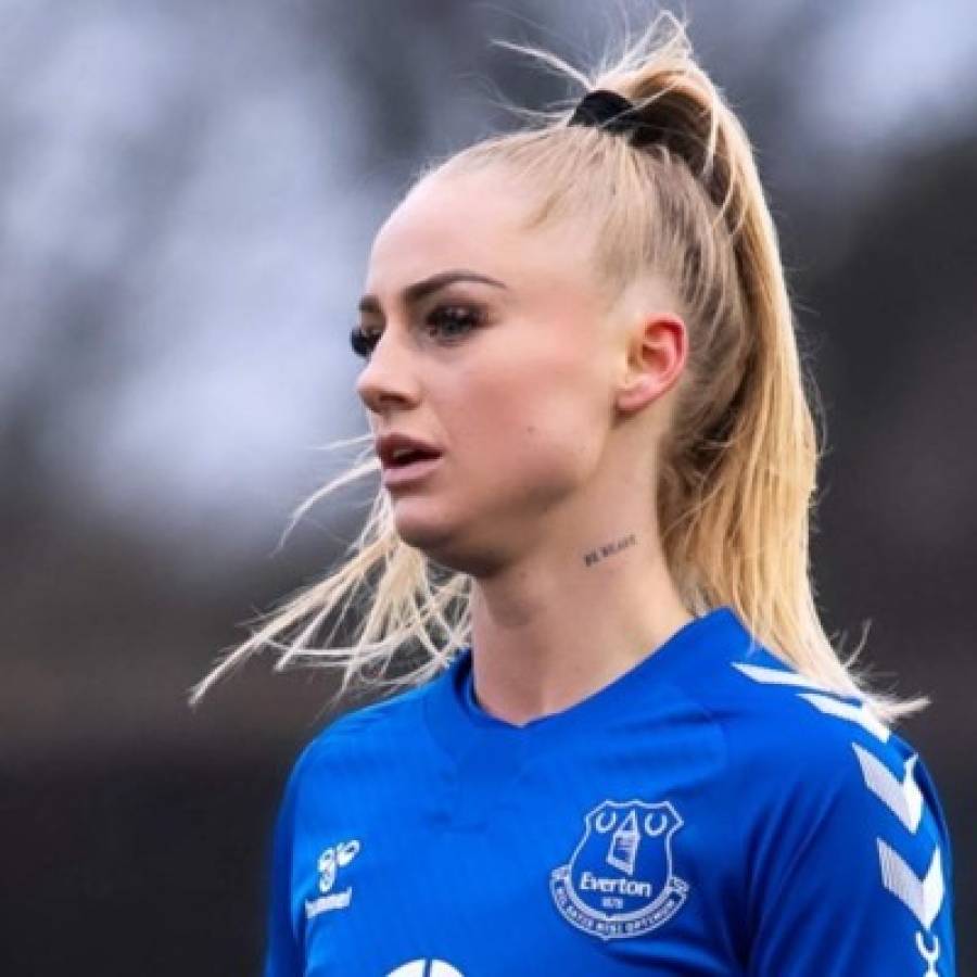 Alisha Lehmann, la nueva crack del Everton femenino que cautivó a James... ¡pero hay un detalle!