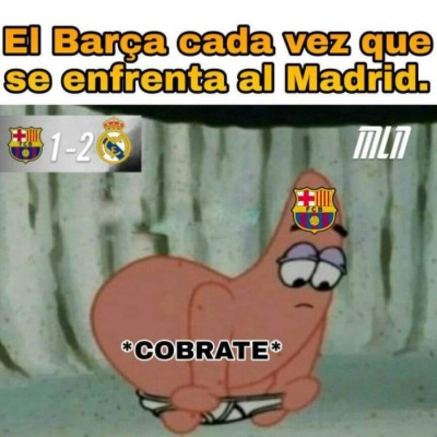 Los otros memes que no has visto del triunfo del Real Madrid en el clásico ante Barcelona