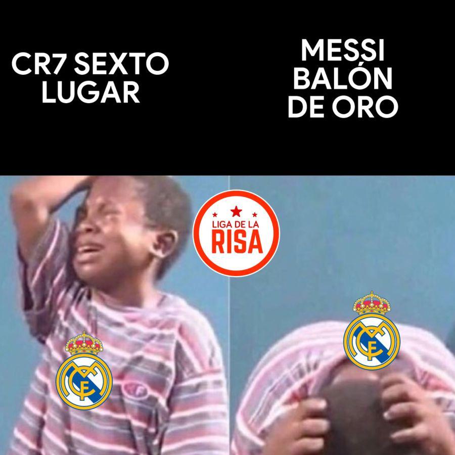 Los otros memes del Balón de Oro 2021 donde no perdonan a Messi ni a Cristiano Ronaldo