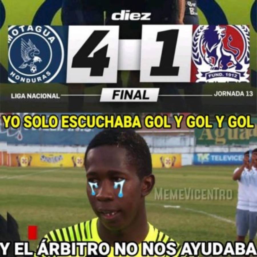 Motagua revienta con memes al Olimpia tras golearlo en Comayagua