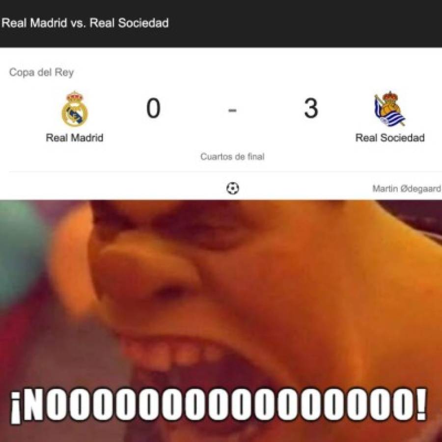 Real Madrid, víctima favorita de los memes tras ser eliminado de la Copa del Rey