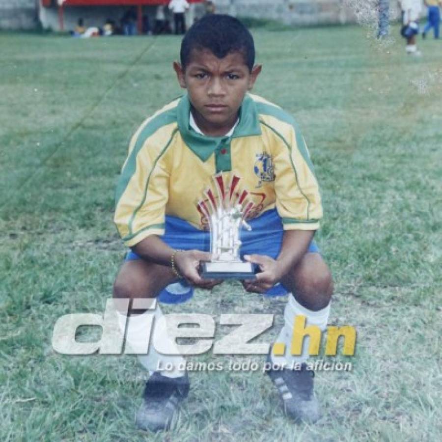 En el día del niño: Las fotos inéditas de la infancia de algunos futbolistas hondureños