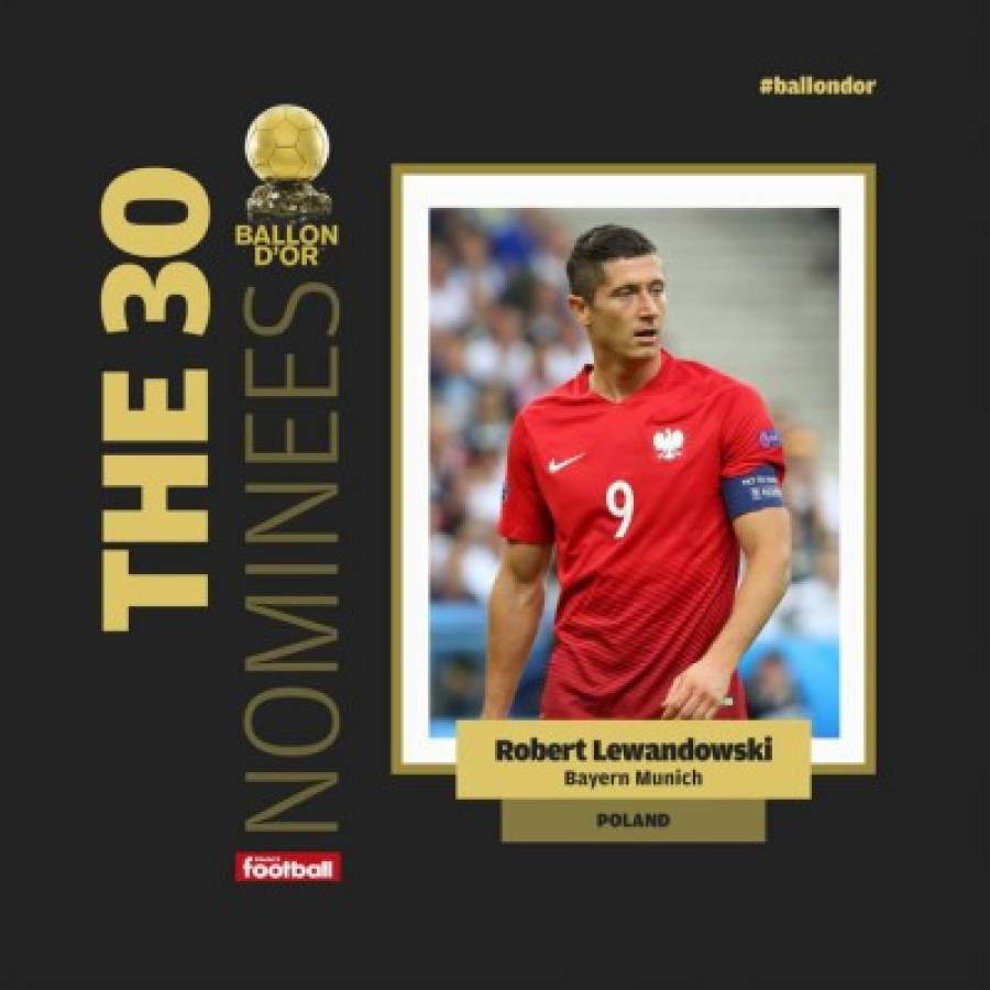 Fotos: Conoce la lista de los 30 jugadores nominados al Balón de Oro