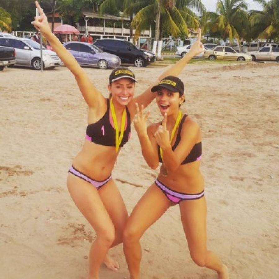Gina y Kerube, las voleibolistas de playa más sexis de Honduras