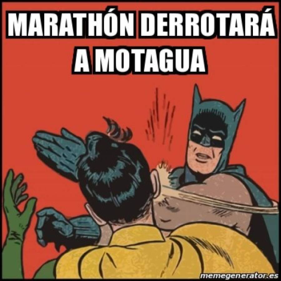Aficionados del Motagua destrozan al Marathón con divertidos memes