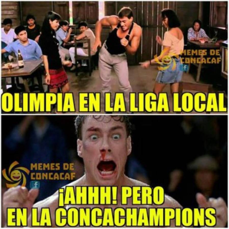 Olimpia queda fuera de la Liga de Campeones y en los memes no lo perdonan