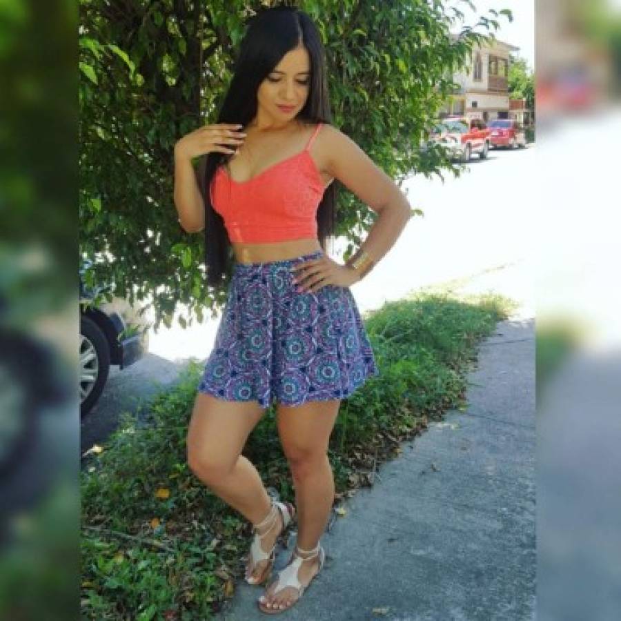 Damaris Padilla, la explosiva modelo que engalana estadios hondureños