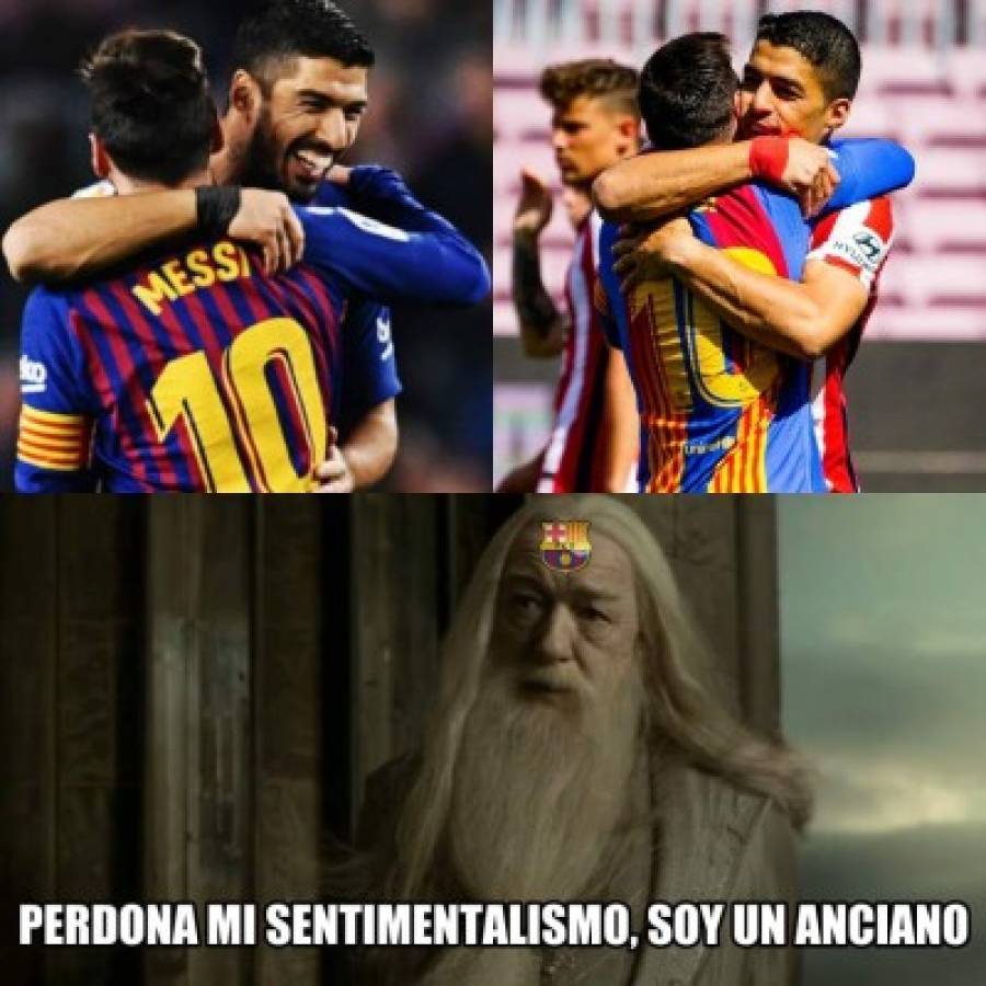 Messi y Luis Suárez, protagonistas de los memes tras el duro empate entre Barcelona y Atlético