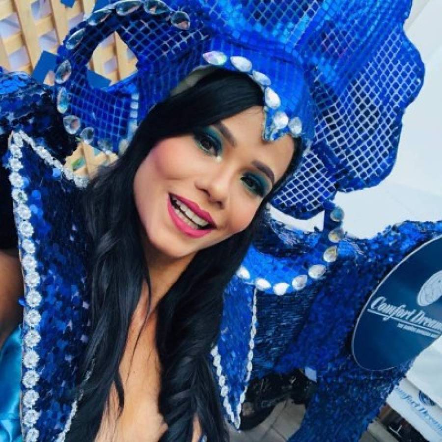 Laura Bariatti, la exfisioterapeuta del Suchitepéquez que deslumbró en carnaval en Guatemala