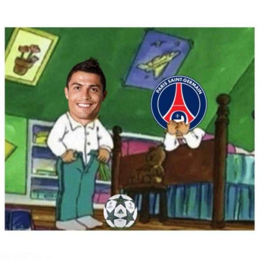 MEMES: Hacen pedazos al PSG por su eliminación ante el Madrid en Champions