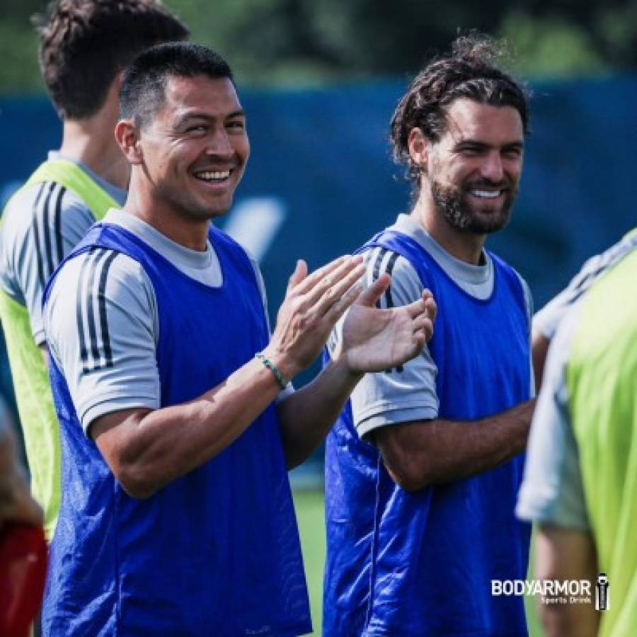 Fotos: Así se prepara la legión hondureña para el reinicio de la MLS en Florida