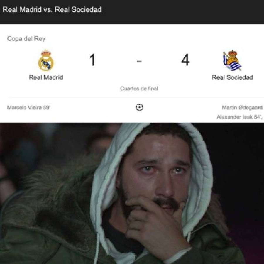 Real Madrid, víctima favorita de los memes tras ser eliminado de la Copa del Rey
