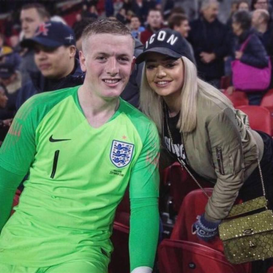 Megan Davison, la sensual pareja del arquero inglés Jordan Pickford