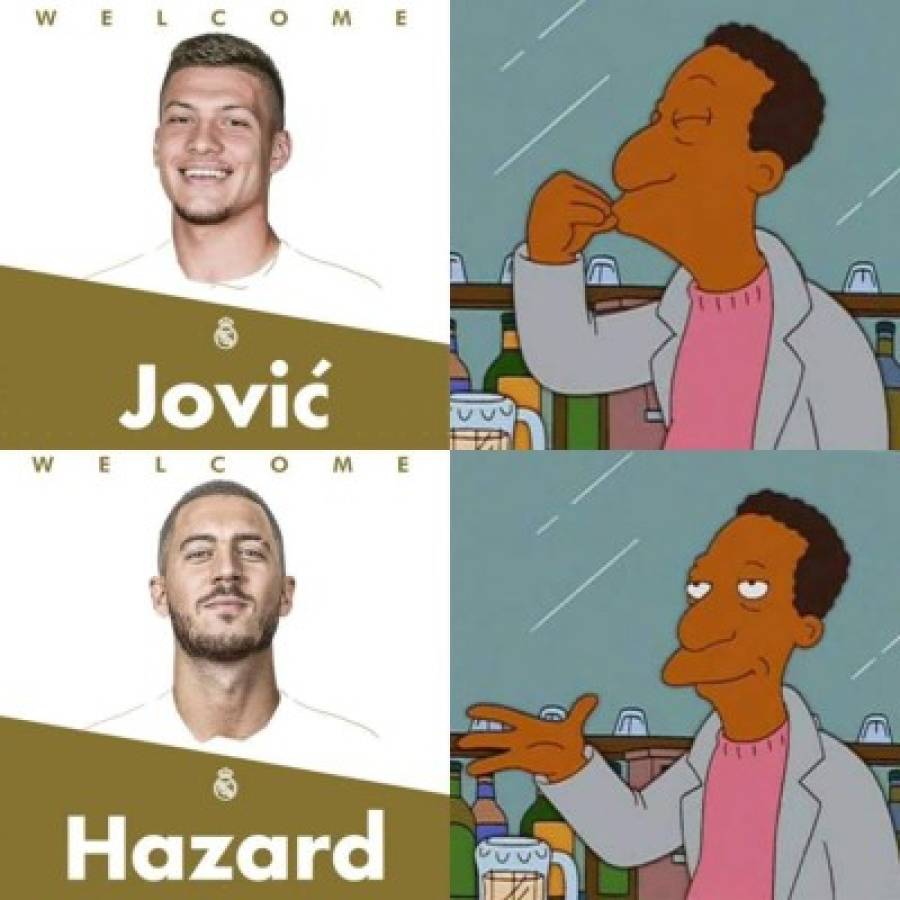 Hazard: Los memes se acuerdan del Barça tras el nuevo fichaje del Real Madrid